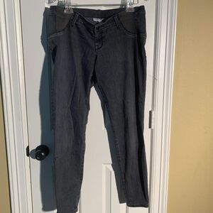 Liz Lange Charcoal Women Jeggings